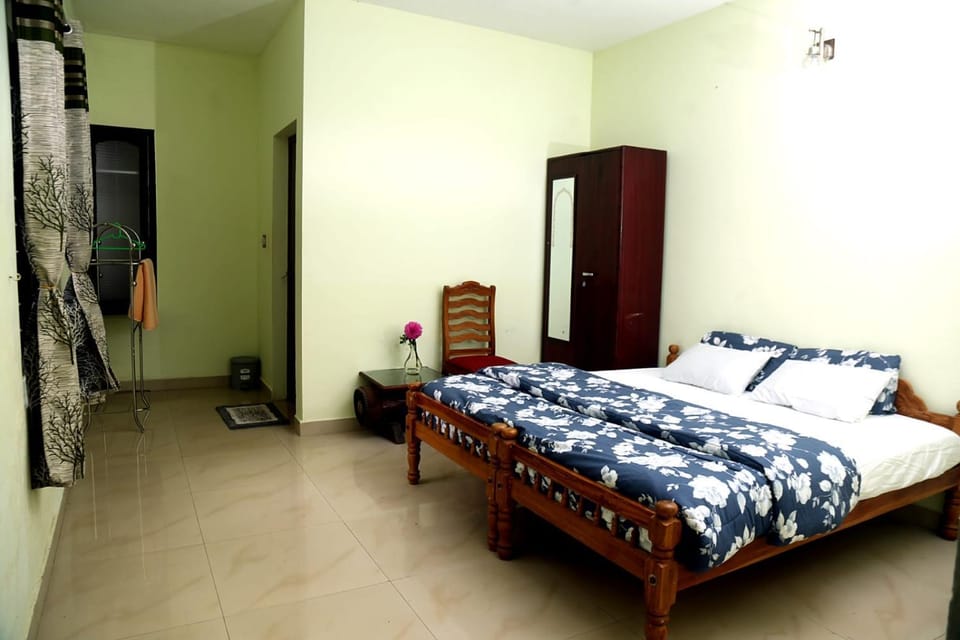 Bed, View (from property/room), Bedroom, Garden view, Mountain view, wardrobe