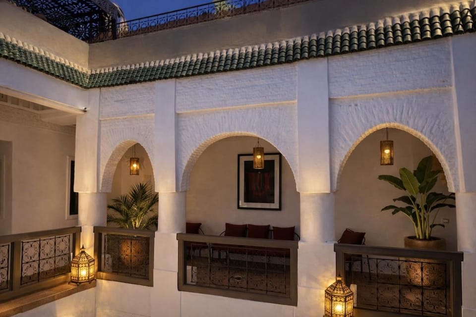 RIAD JOUJ- Oasis privée avec bassin et SPA - kasbah House in Marrakesh