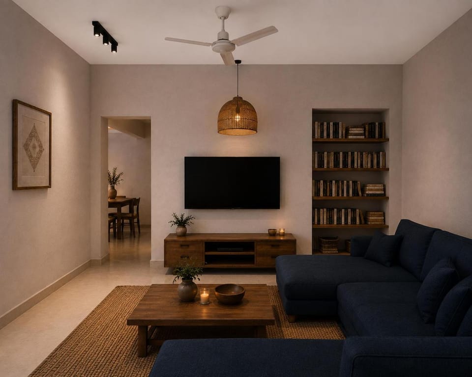 Communal lounge/ TV room, Library, TV and multimedia, Living room, Seating area