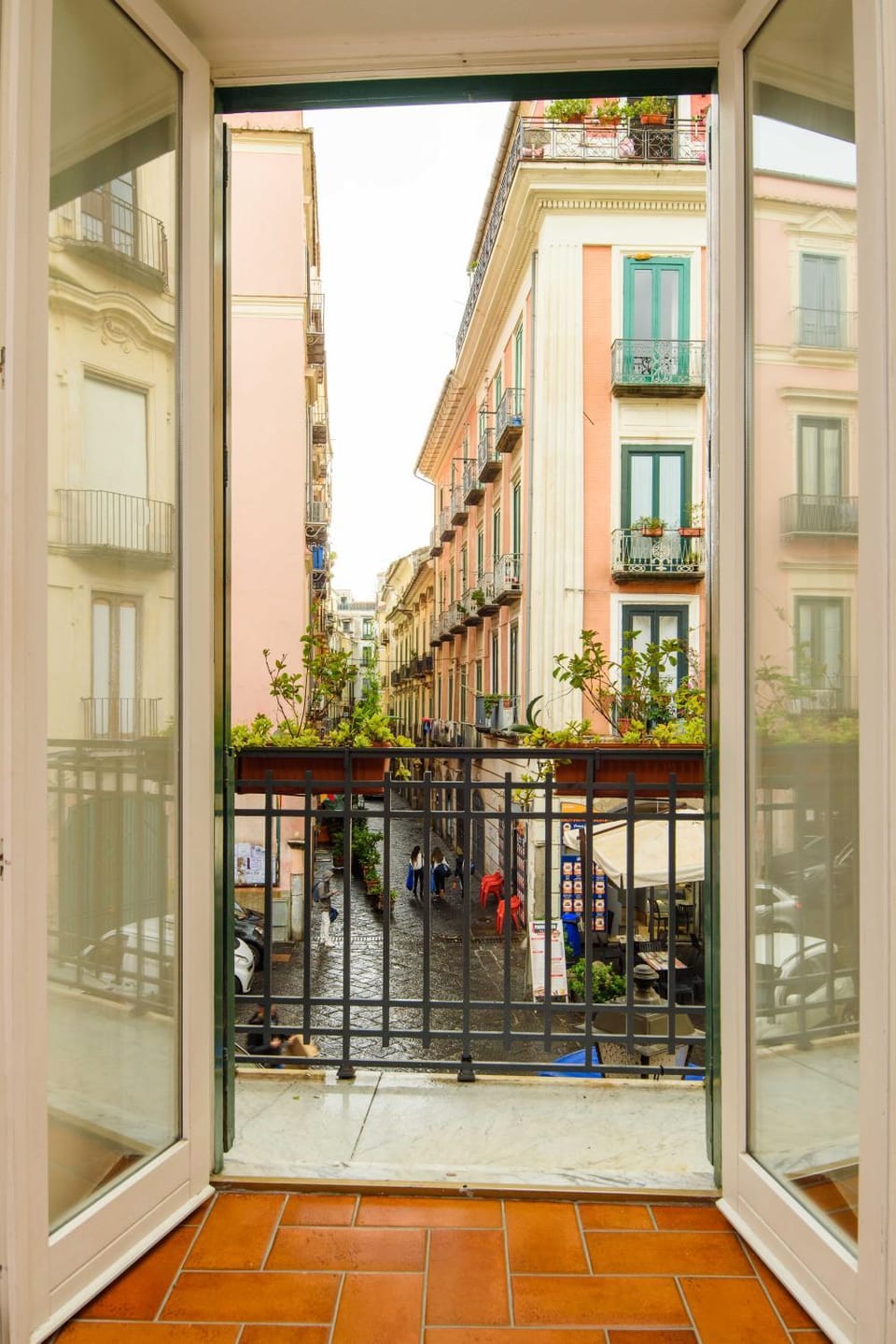 Property building, Day, View (from property/room), Balcony/Terrace, City view