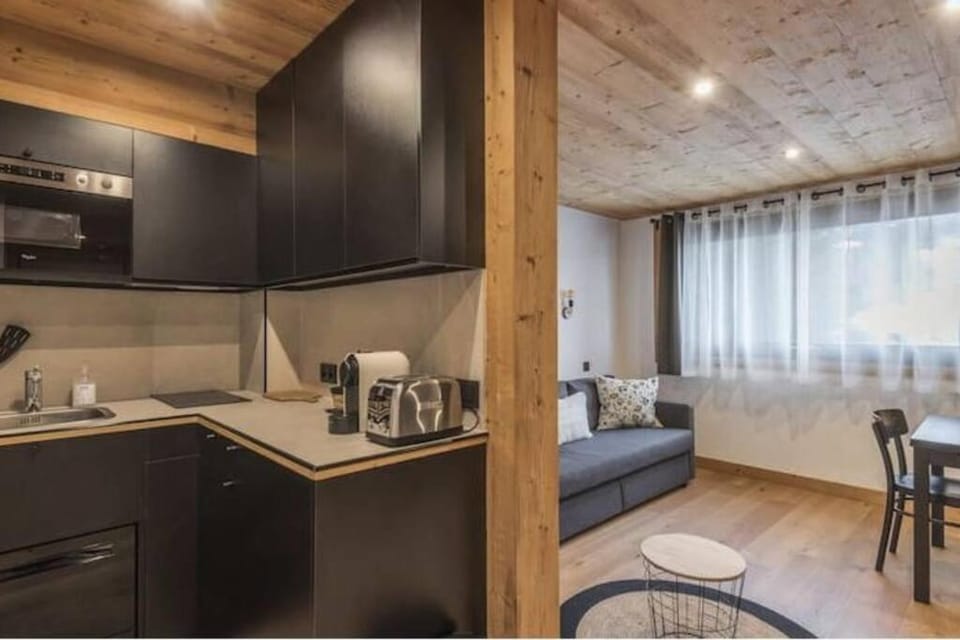 Charmant T2 Megève, 10 min à pied du centre Apartment in Megève