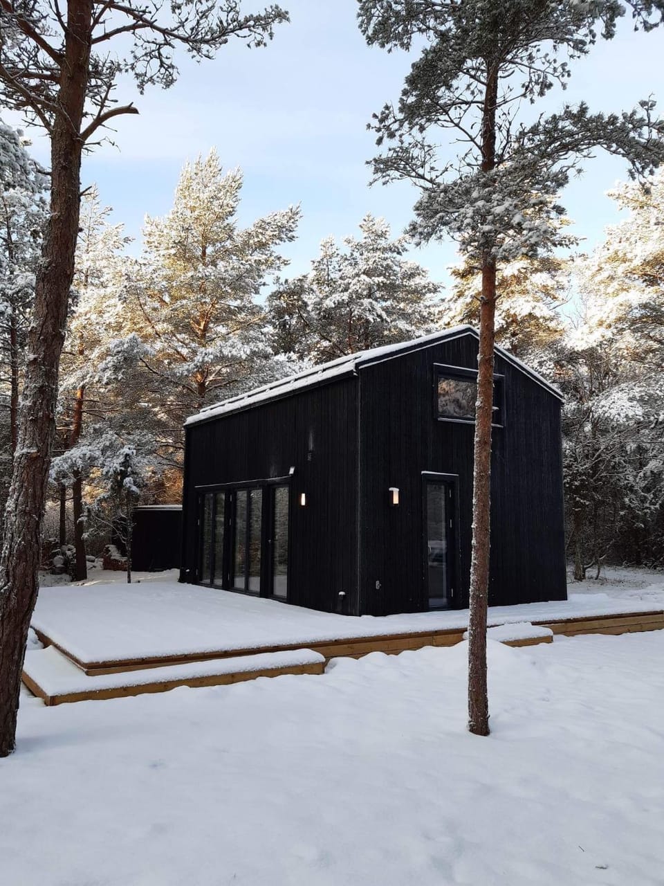 Property building, Winter
