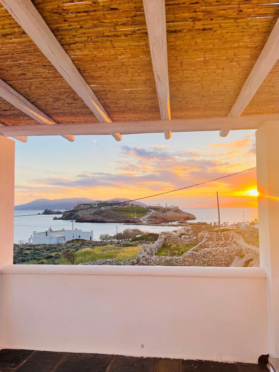 Sea view, Sunset
