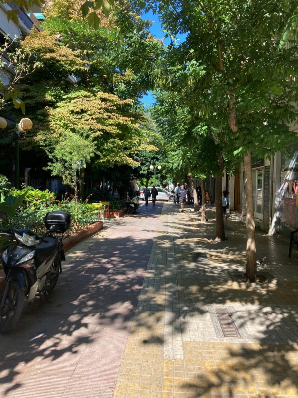 Quiet street view