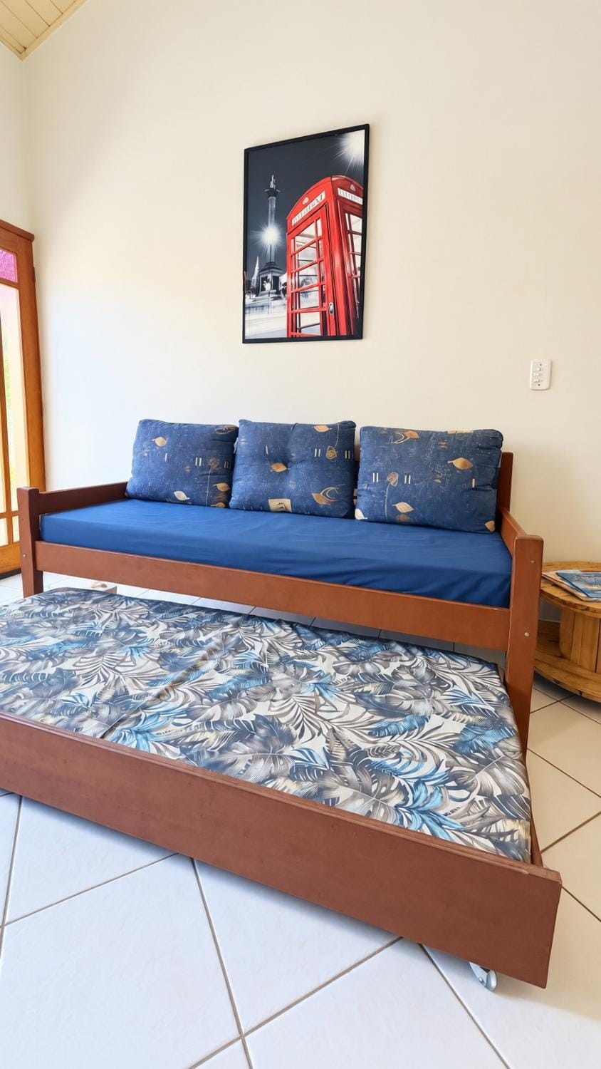 Chalé completo com ar condicionado e próximo do Perequê Apartment in Ilhabela