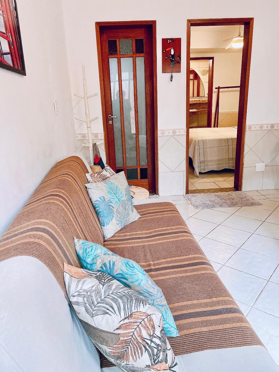 Chalé completo com ar condicionado e próximo do Perequê Apartment in Ilhabela
