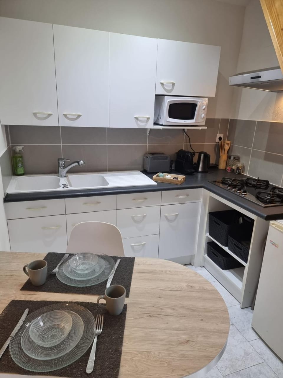 Coffee/tea facilities, Kitchen or kitchenette, minibar, stove, toaster