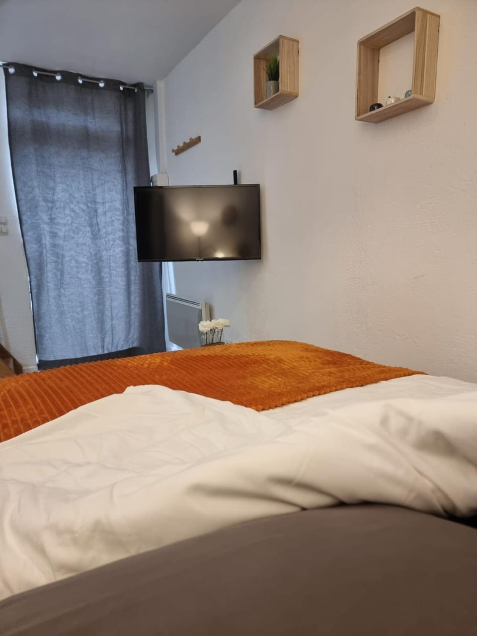 Bed, TV and multimedia