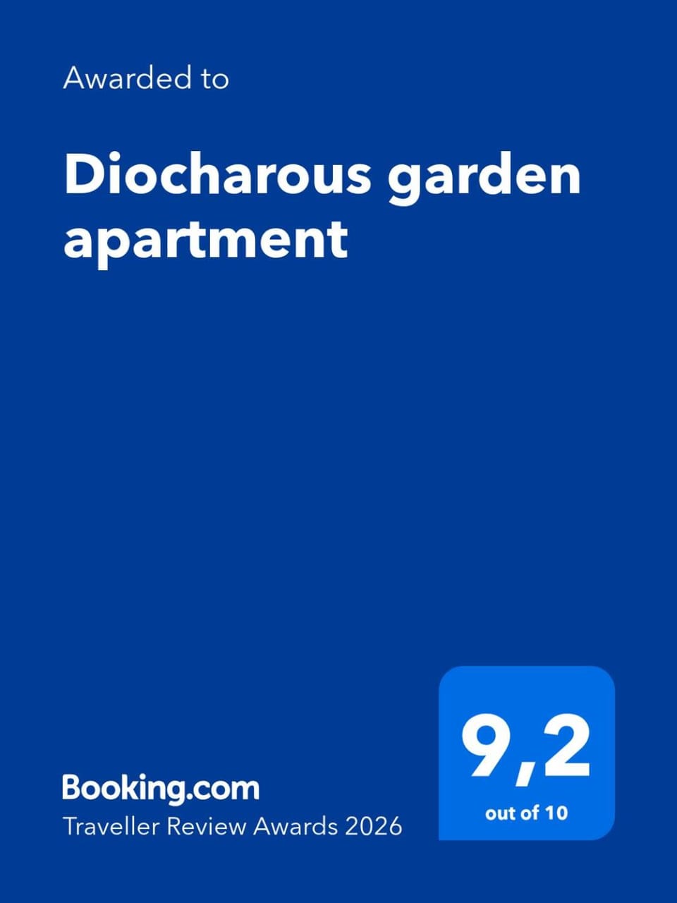Diocharous garden apartment Apartment in Athens