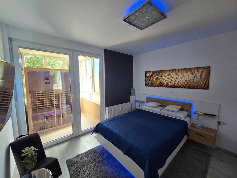 Apartment SAND - Entry with PIN 0 - 24h, Luxury massage chair,Infrared sauna,FREE CANCELLATION 24 hours before Check In, Premium pillows and mattress Apartment in Slavonski Brod