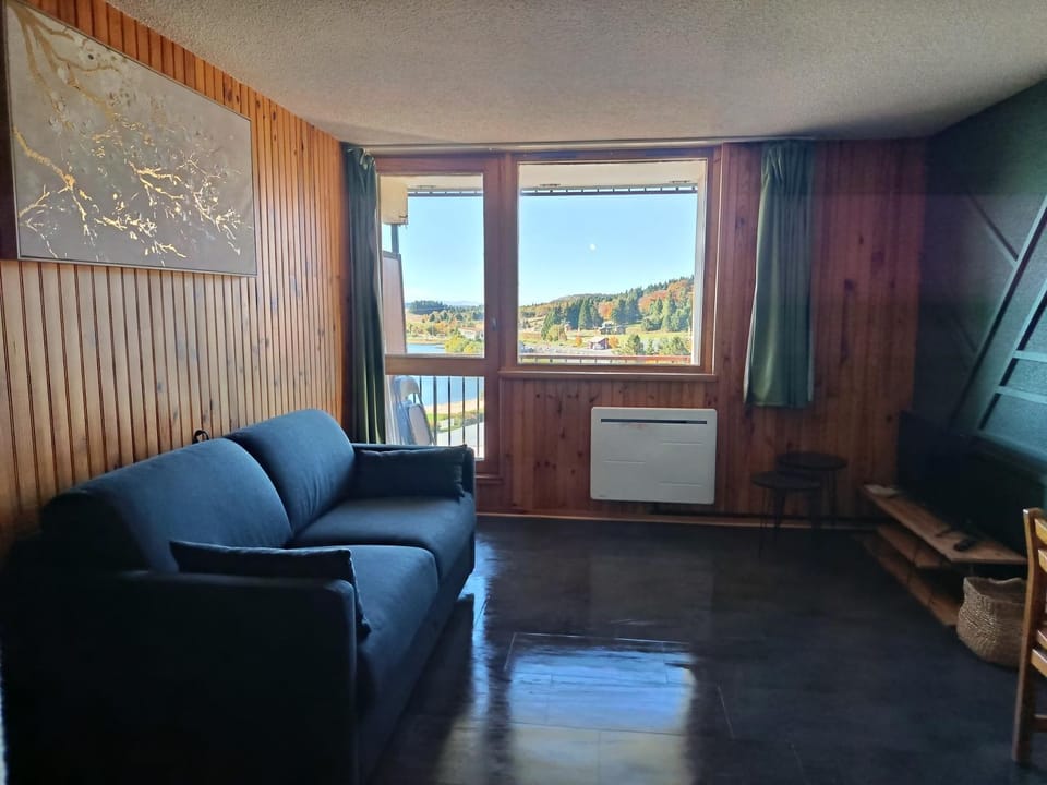 Appartement situé en plein centre à deux pas des pistes. Apartment in Besse-et-Saint-Anastaise