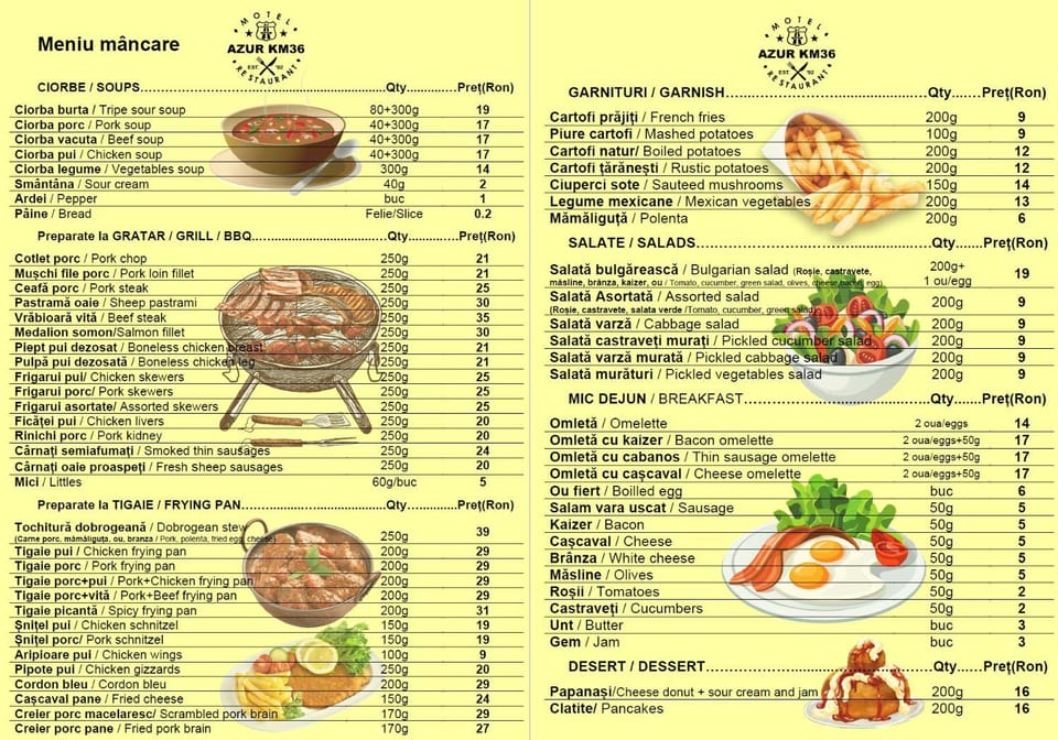 Food and drinks