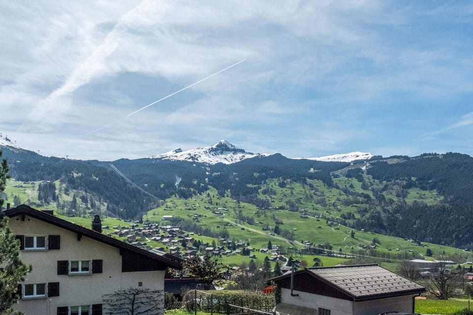 Spring, Natural landscape, Mountain view