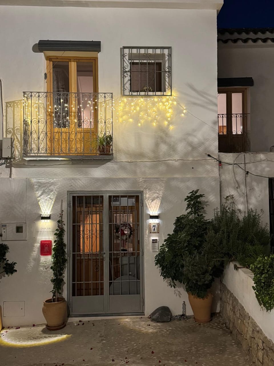Property building, Night