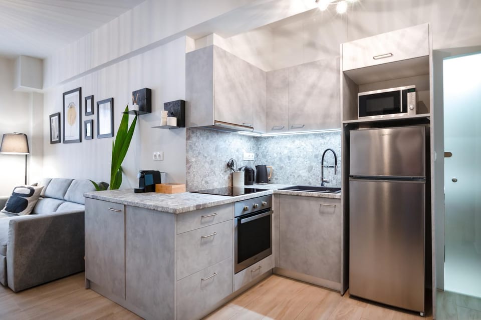Kitchen or kitchenette, minibar, pet friendly, stove