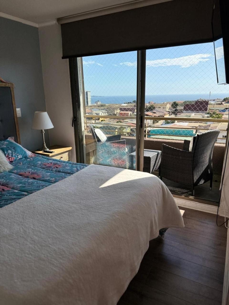 Bed, View (from property/room), Balcony/Terrace, Photo of the whole room