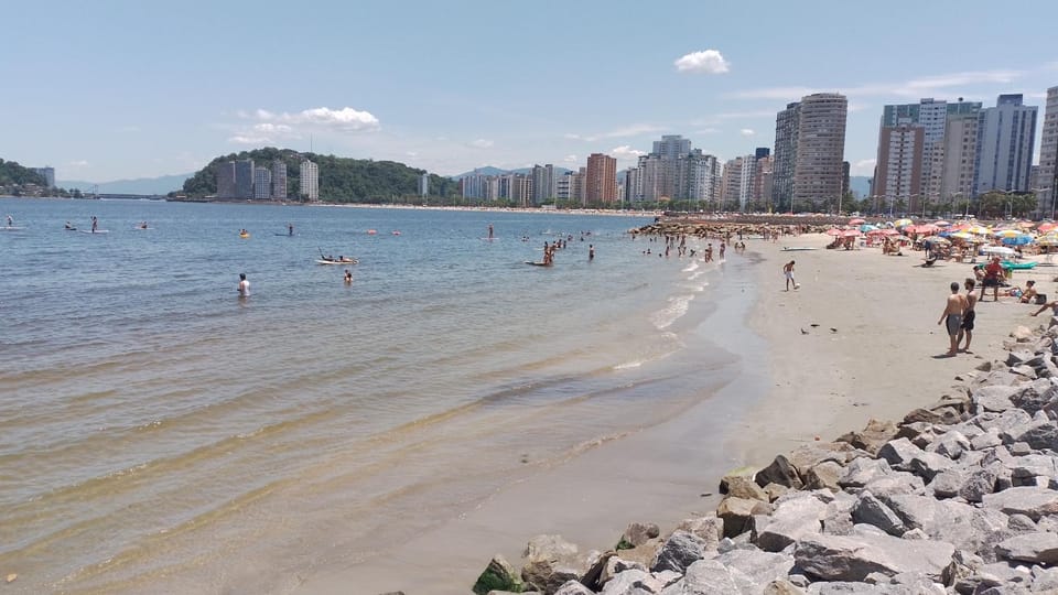 Apto acochegante com Praia e lazer Apartment in Santos