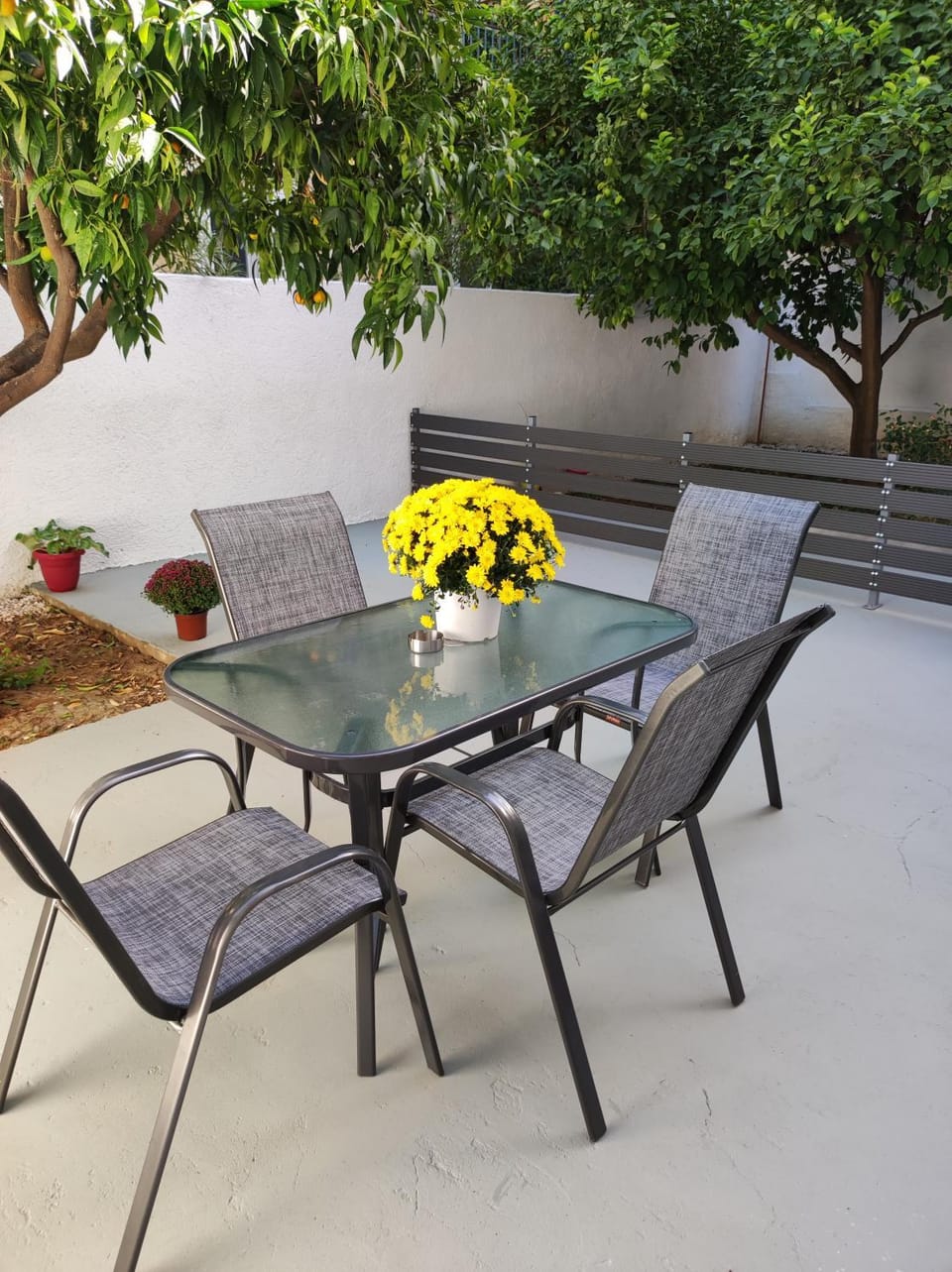Day, Garden, Balcony/Terrace, Dining area, Garden view