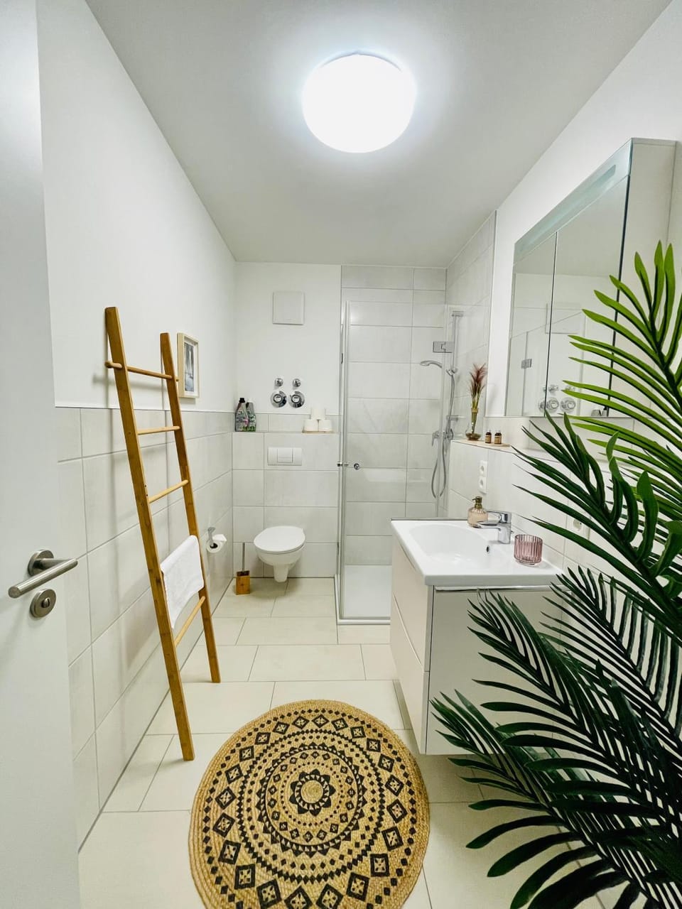 Shower, Toilet, Bathroom, towels