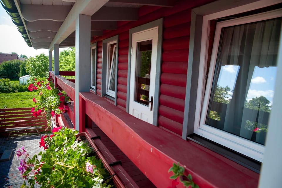 Property building, Garden view