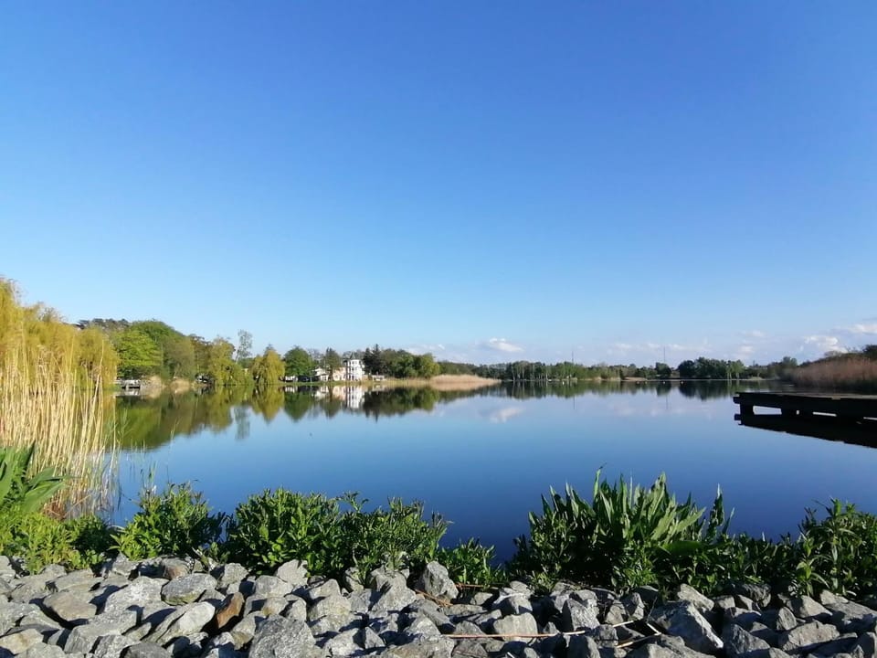 Day, Natural landscape, Lake view