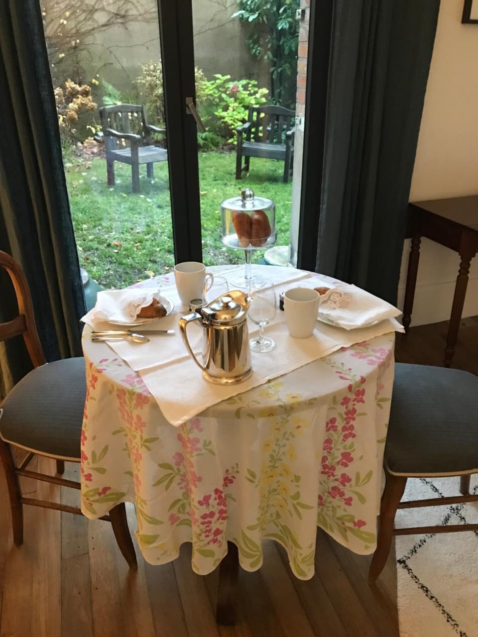 Garden view, Breakfast