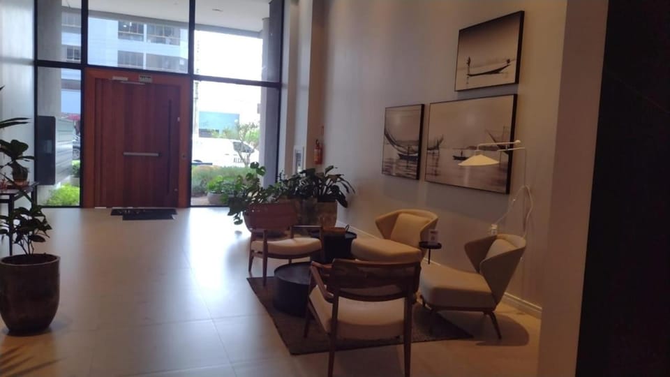 Apartamento Central, com ar condicionado sala e quartos, completo e aconchegante Apartment in State of Santa Catarina