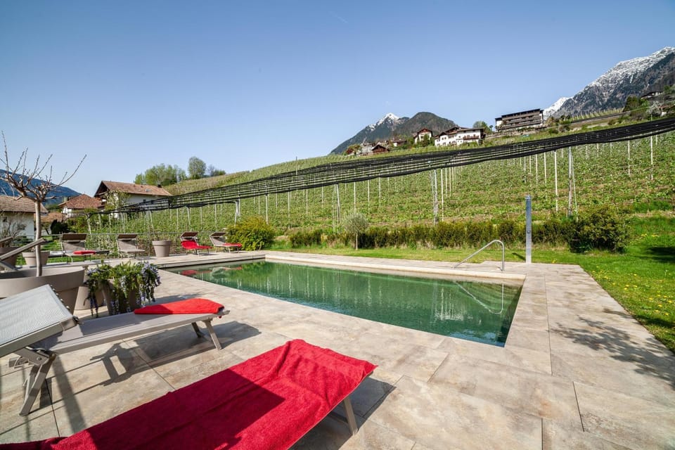 Property building, Living room, Swimming pool