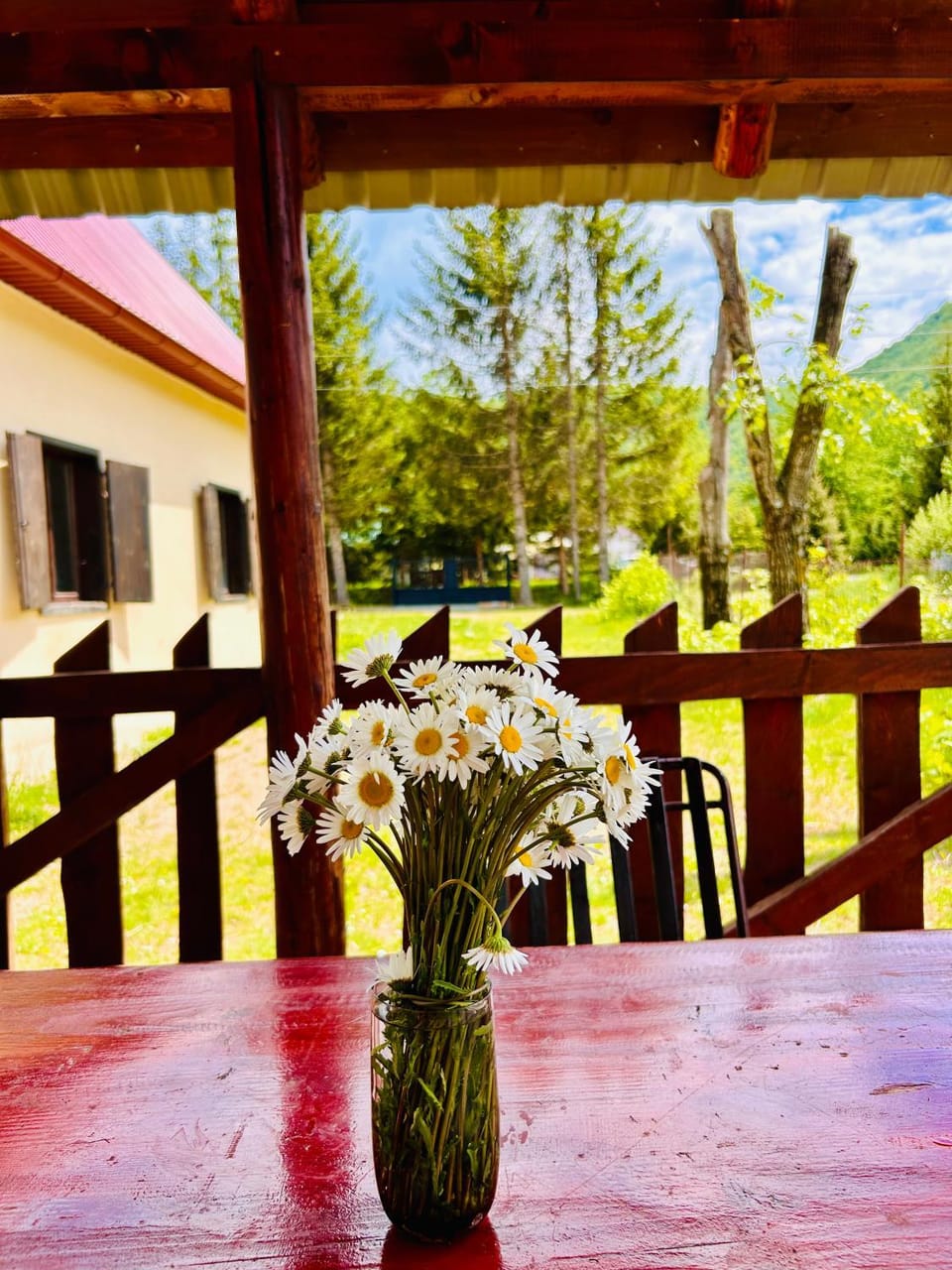 Spring, Garden view