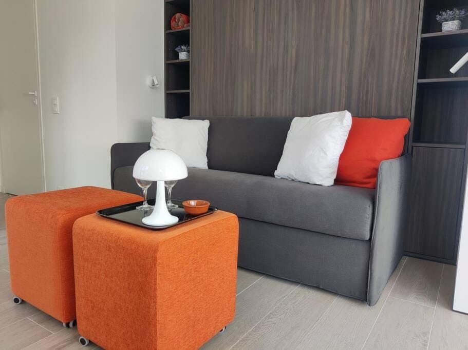 Les Moussaillons - Studio met zeezicht Apartment in De Panne