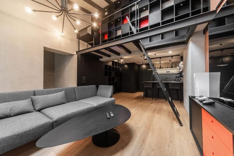 3 storey apartment with a character and a terrace Apartment in Riga