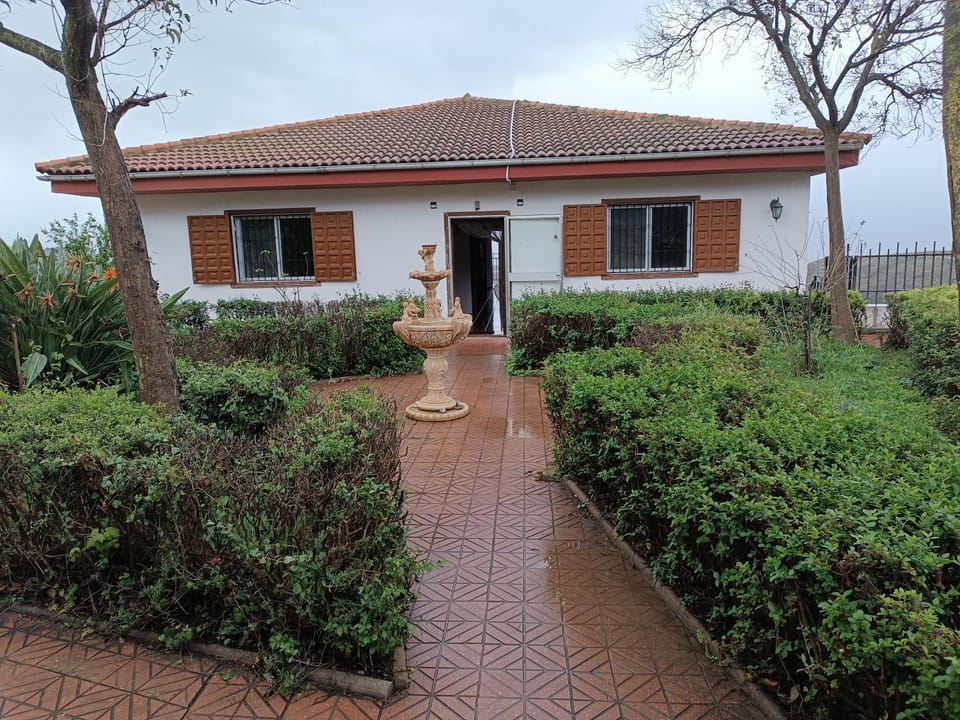 Property building, Garden view