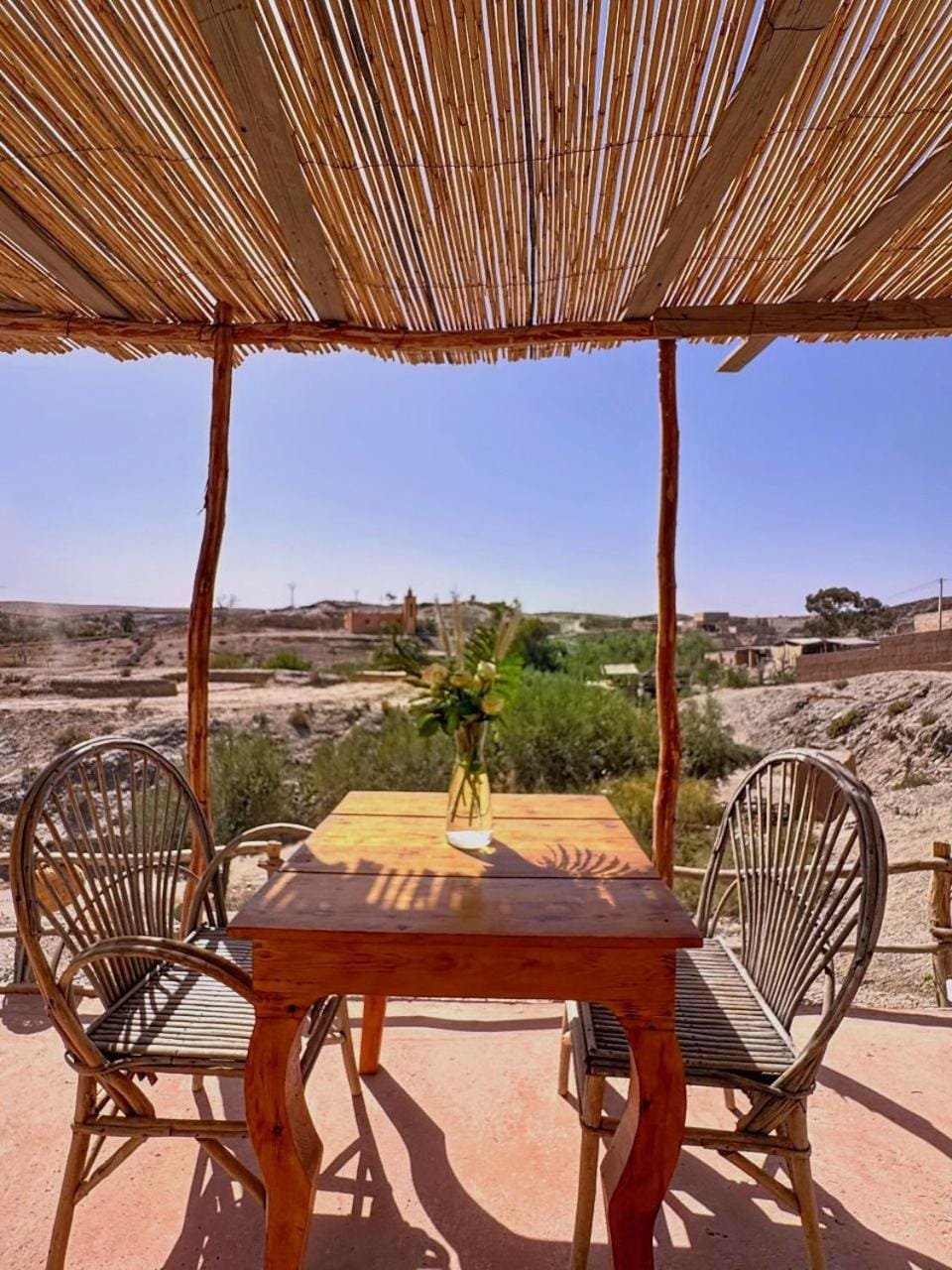 Day, Natural landscape, View (from property/room), Balcony/Terrace, Dining area