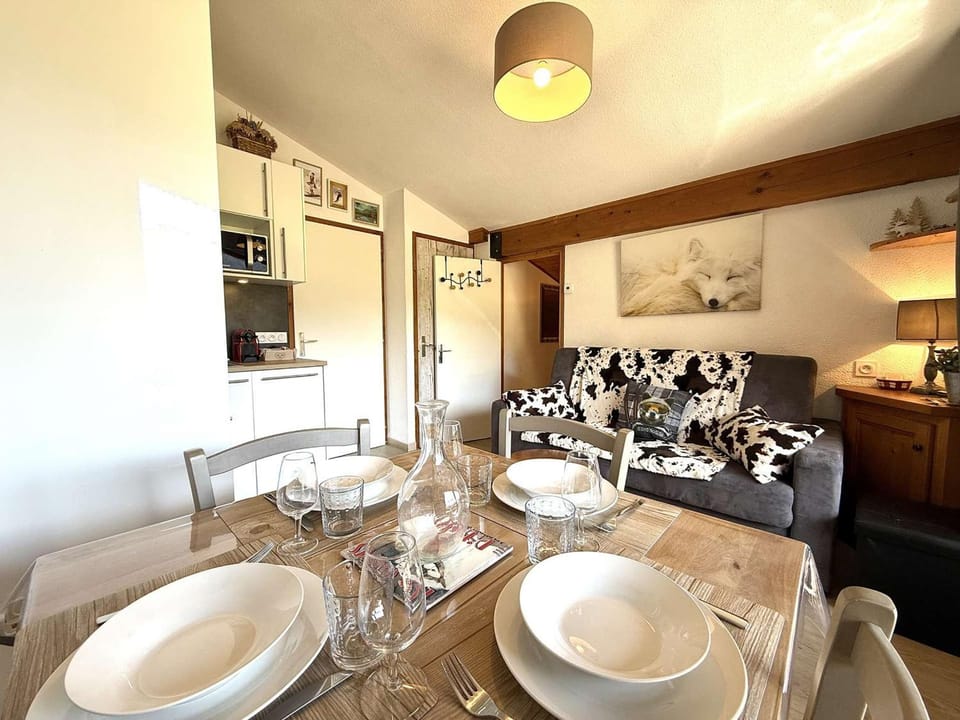 Appartement 2 pièces à Praz Sur Arly, parking, proche pistes, pour 5 personnes - FR-1-603-68 Apartment in Haute-Savoie