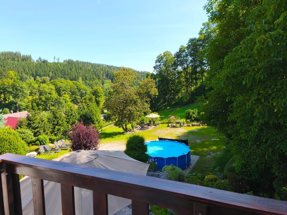 Summer, Garden view