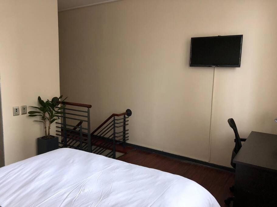 Bed, TV and multimedia