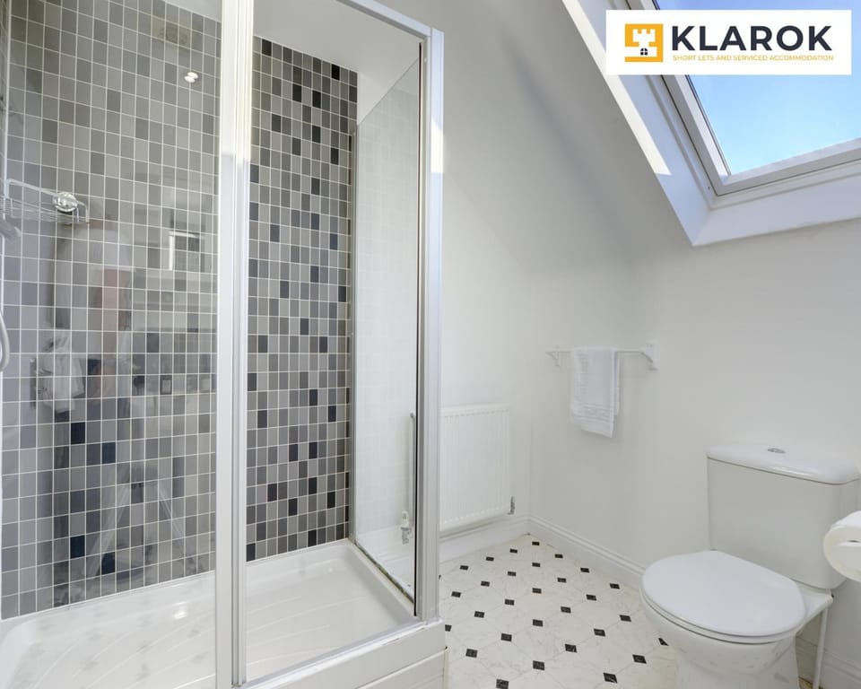 Shower, Toilet, Bathroom, towels