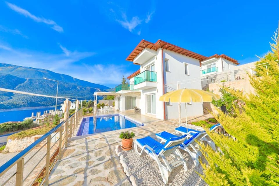 Garden, Sea view, Swimming pool, sunbed