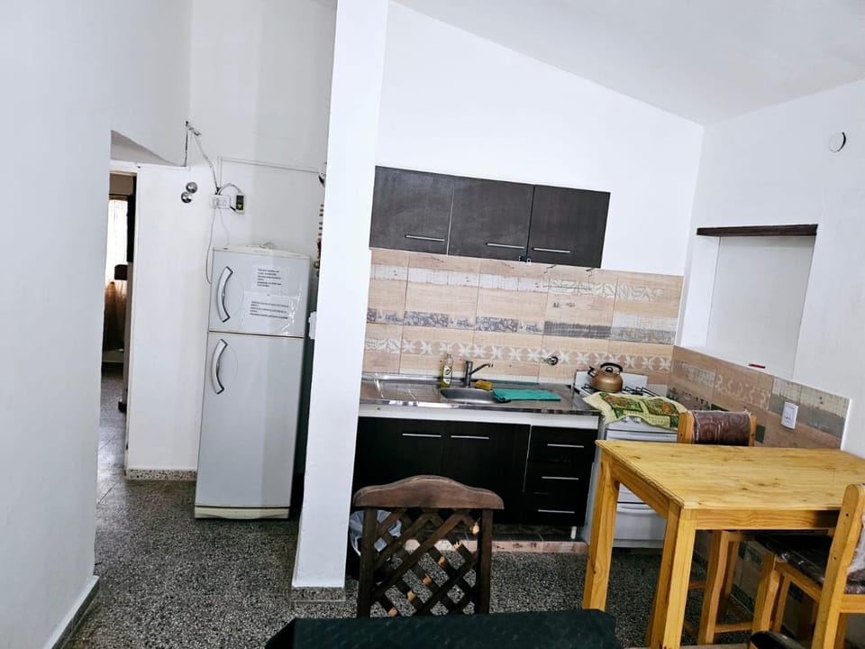 Kitchen or kitchenette, oven