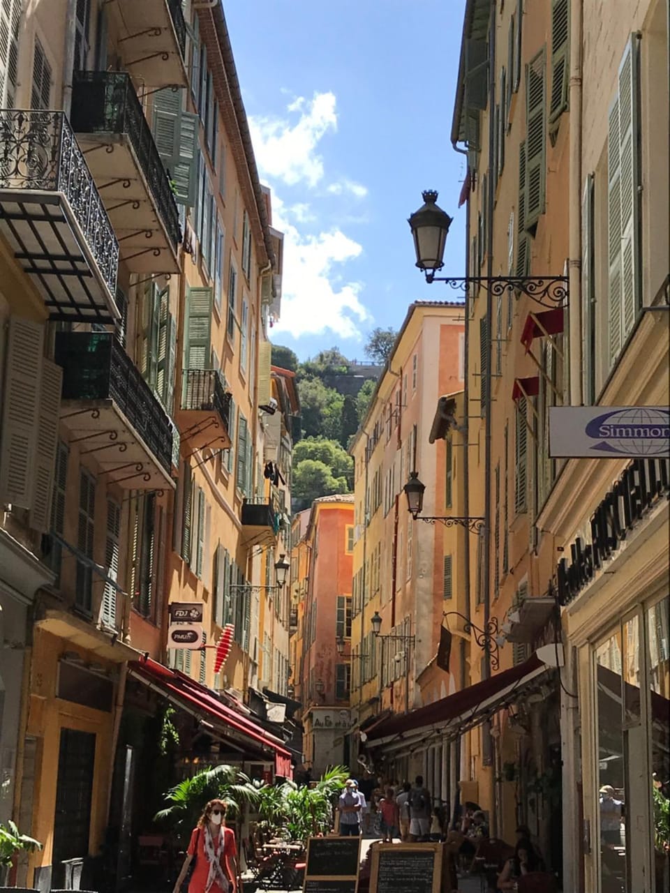 Quiet street view