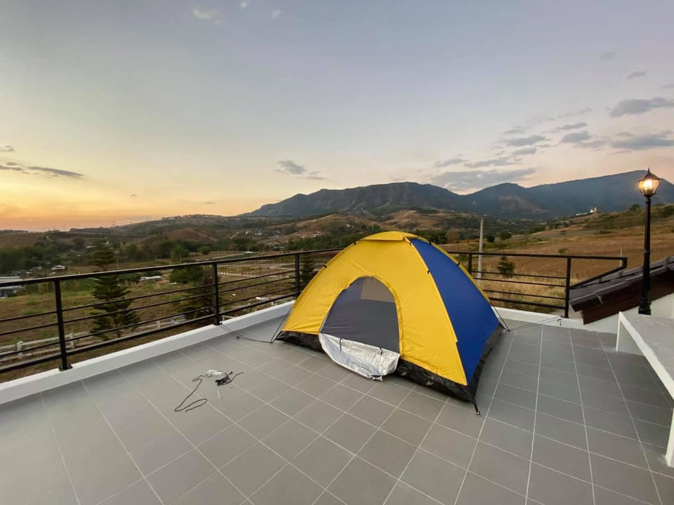 Natural landscape, Mountain view, Sunset