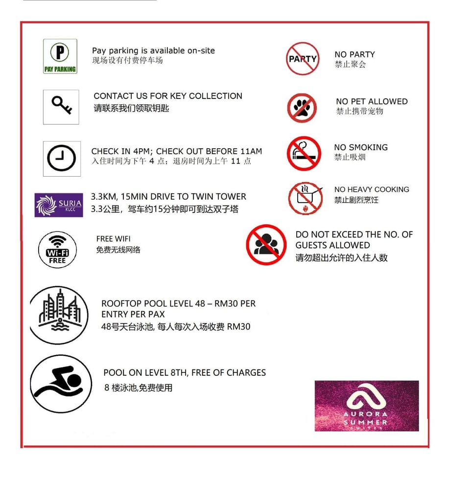 Expressionz Professional Suites by AURORA SUMMER SUITES Apartment in Federal Territory of Kuala Lumpur