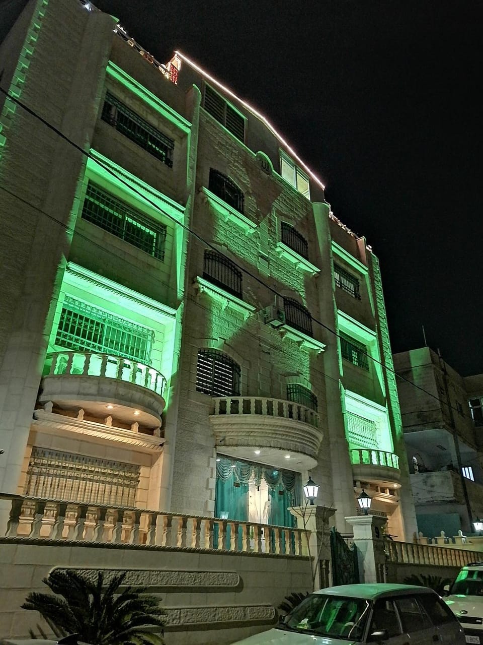 Property building, Night