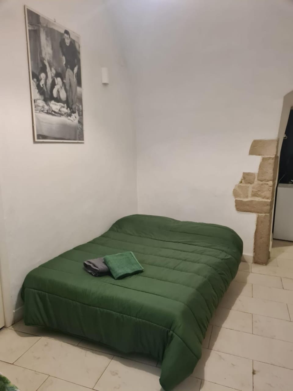 Bed, Living room, Photo of the whole room