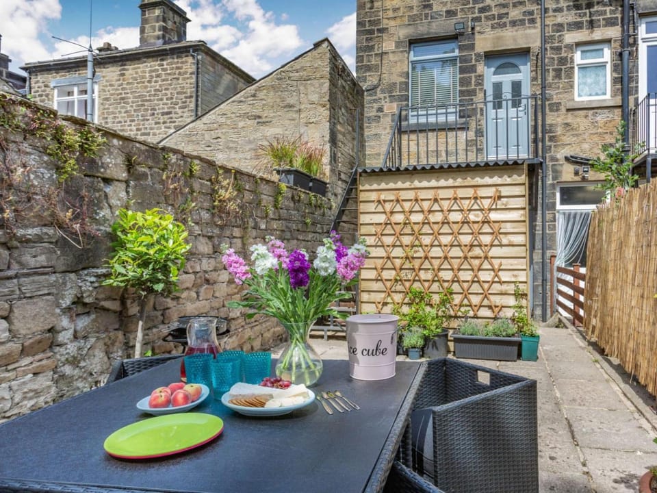 Property building, Patio, Day, View (from property/room), Balcony/Terrace, Dining area