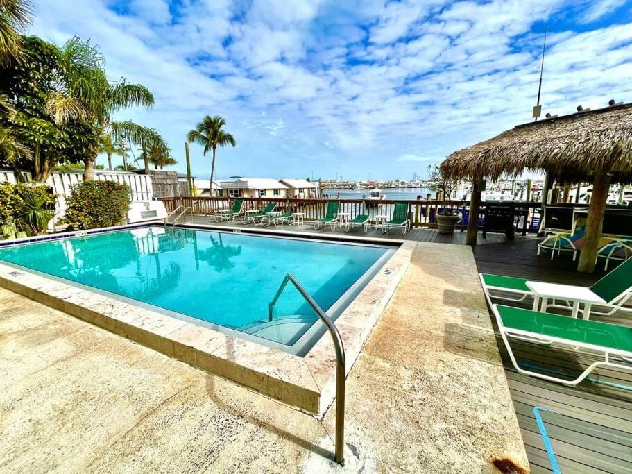Natural landscape, Pool view, Swimming pool, sunbed