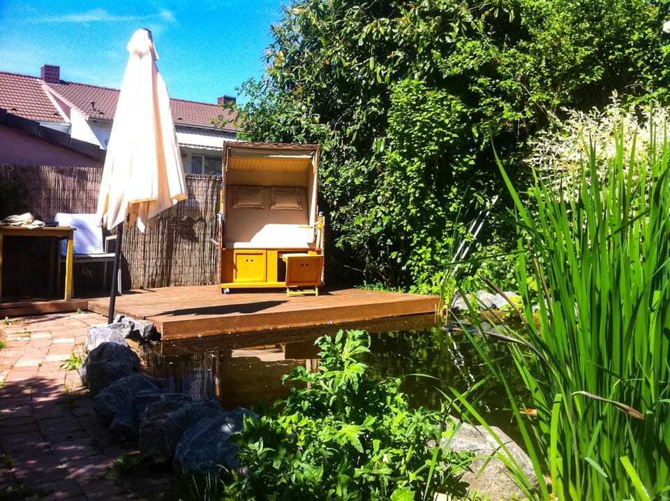 Garden, Balcony/Terrace, sunbed