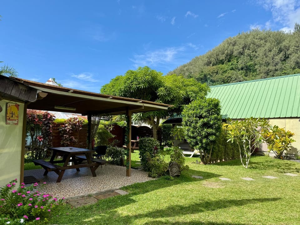 Fare Miti Ora Moorea - Bungalow mitoyen House in Moorea-Maiao