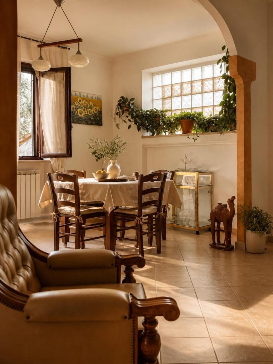 Delizioso appartamento in villa tra mare e città Apartment in Rome