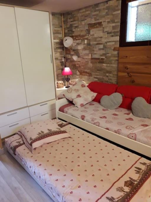 at foot of Mont Blanc studio 2 p Apartment in Haute-Savoie